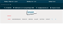 Tablet Screenshot of gomcdaniels.com